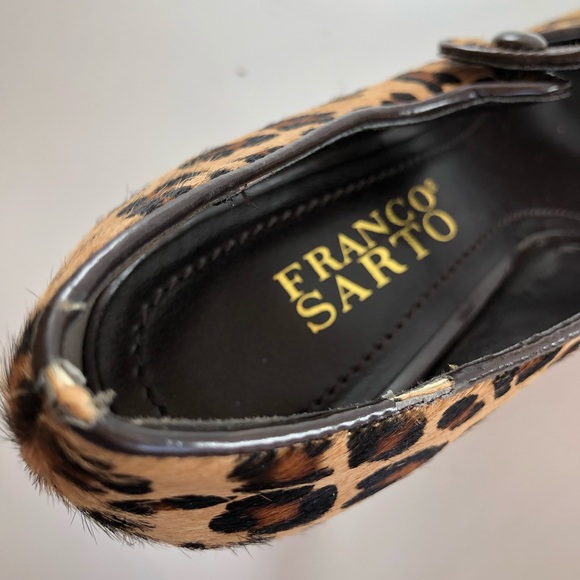 Franco Sarto Calf Hair heels Sz 5 1/2 - Picture 7 of 7